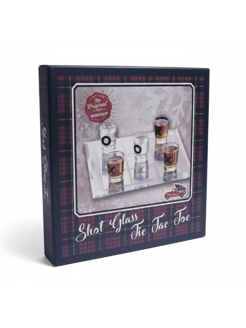 Shot Glass Tic Tac Toe Drinking Game the Original Fun Workshop Party New in Box